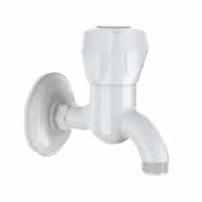 Watertec Polyvinyl Chloride M Series Washing Machine Tap with 3 Style Nozzles for Kitchen Bathroom Home Wall Mount Tap (White, Standard Size)-image-7