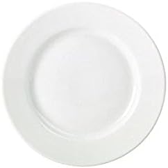 Genware NEV-160623 Royal Classic Winged Plate, 23 cm, White (Pack of 6)