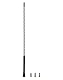 QWORK® Autoantenne, Autoradio Antenne Dachantenne, Starke FM/DAB Empfangsfunktion, inklusive M4 M5 M6 Schrauben, 40cm