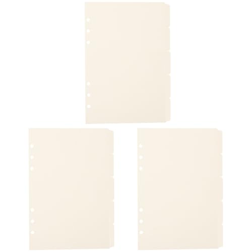 UKCOCO A5�T�C�Y�����\�C���f�b�N�X�d�؂�15���Z�b�g �����I�t�B�X�p�o�C���_�[�^�u ���ސ����ƃm�[�g���ޗp �������̕���������