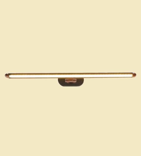 Image of Groeien 12 WATT LED 3 Color Black Body Rose Gold Picture Photo Frame /Mirror Bathroom Wall Light with Adjustable Head(Warm+Natural+Coolwhite) (12WATT-Black,Rosegold, 1)