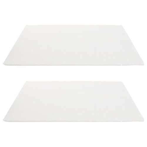 Mobestech Panneaux Isolants Ignifuges en Fibre Céramique 5 Mm – Lot de 2 – Isolation Thermique Haute Température pour Poêle à Bois, Four à Pizza et Cheminée Industrielle