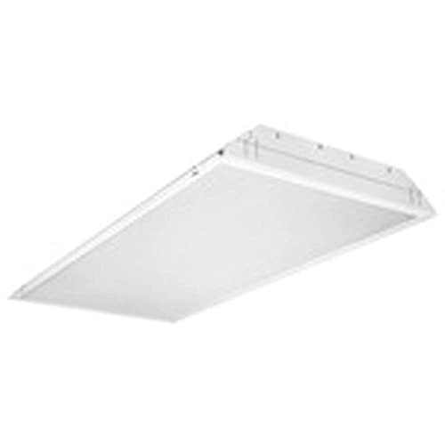 Lithonia Lighting Lensed Troffer, T8, 2 x 4', 3-Lamp, 32W, 120/277V
