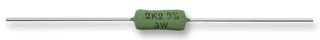 VISHAY DRALORIC AC03000001800JAC00 Through Hole Wirewound Resistor, AC Series, 180 ohm, 3 W, - 5%, 23 V, Axial Leaded (50 pieces)