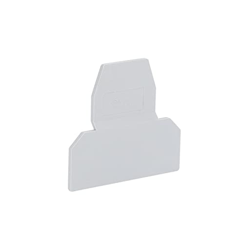 Conector doble nivel UKK5 placa de barrera final D-UKK 3/5 para terminales de riel 4