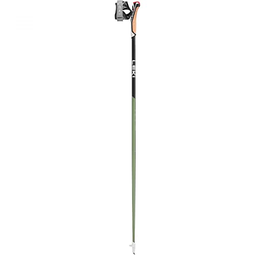 Leki Flash Carbon Länge 105 cm Green metallic-Black-Neonyellow