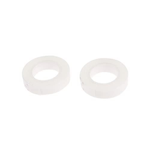 SOESFOUFU 2 Rolls Double-Sided Tape for Wig Extension Tapes for Hand-Woven Wig White Hair Extension Tape for Women Girls