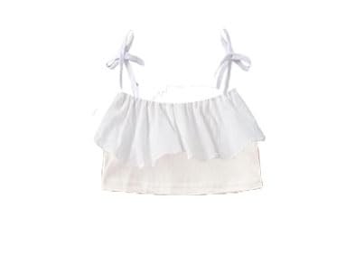 HIBA CREATIONS Baby girl rainbow tutu skirt with top for holi and summer 2-3 Years - Image 2 thumbnail