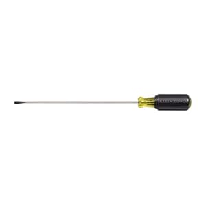 Klein Tools 601-8 3/16-Inch Cabinet Tip Screwdriver, 8-Inch, Made in USA