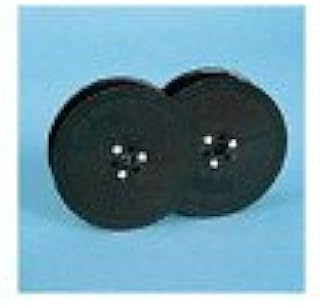Compatible Typewriter black & red fabric spool ribbon for Olivetti Dora, Lettera 21, 22, 24, 25, 31, 32, 35, 35i, 35l, 36,37, L20, Studio 42, Studio 44, 45, 46, Lexicon 80, Underwood 315, Standard, A730, A770, Audit 502, Audit 513, Linea 88, 98, Logos 250, P602, P603, P652, Praxis 48, Tropical Portable, Valentine , Erika 105, Triumph Adler Contessa 2 Deluxe, Triumph Adler Contessa 3, Triumph Adler Universal 300 Triumph Adler Universal 390, Olympia C, Underwood 250, Underwood 310, Underwood 319