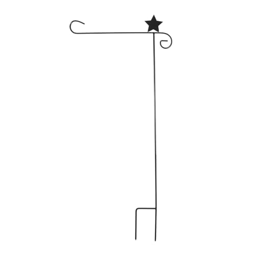 Briarwood Lane Wrought Iron Star Garden Flag Stand