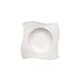 Villeroy & Boch NewWave Plato de Pasta de Onduladas Formas, Porcelana, Blanco