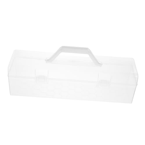 Homoyoyo Portable Storage Box Box Organizer Decorative Storage Craft Paint Organizer