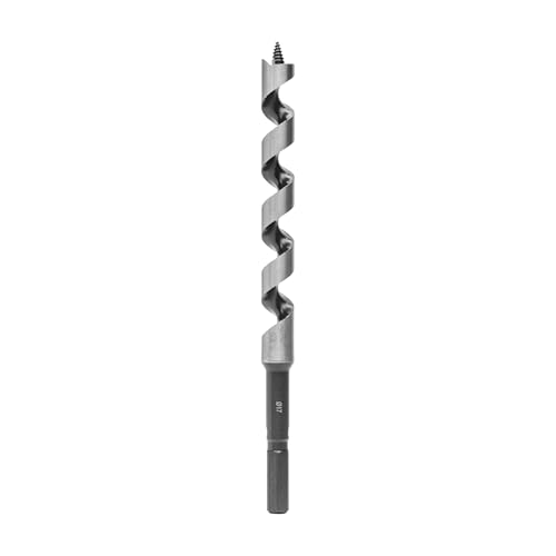 ENT 41044 Mèches hélicoïdale, acier à outils, Diamètre (D) 17 mm, NL 165 mm, GL 235 mm, S 12 mm hexagonale