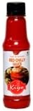 KIYO Red Chilly Sauce || Gluten Free || Vegan and Natural Ingredients | Made with Fresh Chiliies and Garlic || Enjoy It with Hakka Noodles Or Bread in Fresh Pantry || 210 gm Each (Pack of 24)