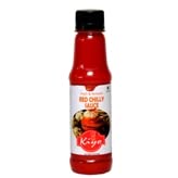 KIYO Red Chilly Sauce || Gluten Free || Vegan and Natural Ingredients | Made with Fresh Chiliies and Garlic || Enjoy It with Hakka Noodles Or Bread in Fresh Pantry || 210 gm Each (Pack of 24)
