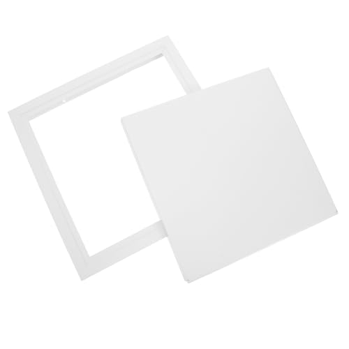 Gadpiparty Panneau D’Accès en Alliage D’Aluminium 274 X 274 CM Trappe D’Accès Murale Amovible pour Ventilation et Plomberie Plaque de Recouvrement pour Cloisons Sèches Usage Intérieur