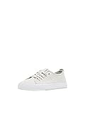 ESPRIT Damen lace up Canvas Sneaker, 040/LIGHT Grey, 38 EU