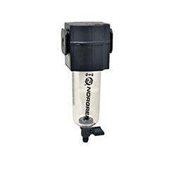 F73G-2AN-QT3 : Norgren Excelon F73G Series, General Purpose Filter, 1/4 PTF Ports, 40 ?m, Manual Drain, Transparent Bowl