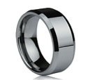 TUNGSTEN RINGS FOR MEN SIZE 9 - (Tungsten Carbide Ring 8mm) Polished Tungsten wedding band, Tungsten wedding ring or Anniversary Ring. Tungsten Mens Rings are comfort fit