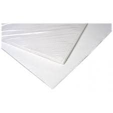Mantel de papel blanco en hojas 100x100 cm caja de 400