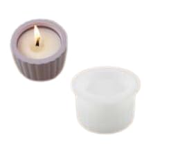 RKPM HOMES Candle Cup Cement Mold I Mini Size Concrete Striped Silicone Epoxy Casting Candlestick Mould I DIY Handmade Necklace Art Crafts Jewelry Storage Box Ring Trinket Container Home Decorations (B0CKTQWJQR) Amazon Price History, Amazon Price Tracker