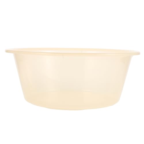 Balde grande para remojar pies beige plástico miniatura 1