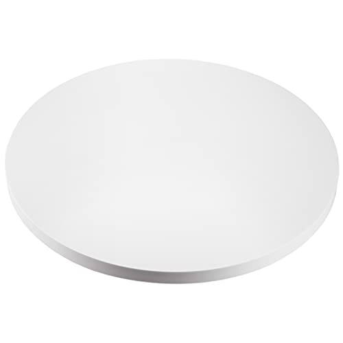 PrimeMatik - Base giratoria eléctrica de 60 cm. Plataforma Rotatoria de Color Blanco