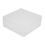 Toddmomy 81グリッド線極低温用チューブ収納ボックス 冷凍庫対応 バイアルホルダー 試験管ラック 小型チューブケース 実験室用サンプル保管容器