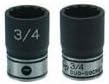 Grey Pneumatic Corp - 3/8 Drive X 3/4 Deep Duo-Socket - 12 Point (81124D)