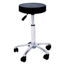 LA PERLA TECHStool Chair Adjustable Height, Swivel,Heavy Duty Hydraulic Rolling Metal Stool for,Salon,Bar,Office,Massage-Clinic