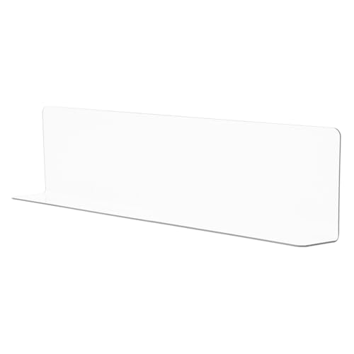 HEALEEP Tub Elegant PVC Shower Splash Barrier for Bathtub Corner Water Barrier for Shower Sink Multi-use Design and Keep Spaces Dry