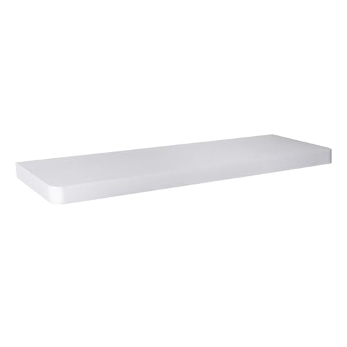Velano - Bücherregal Wand - Wandregal 80x24 cm - Regal Wand - Schweberegal - Hängeregal - Regalbrett - Weiß - Küchenregal - Bücherregal Kinder - Deko Wohnzimmer - Gewürzregal Wand Velano - Bücherregal Wand - Wandregal 80x24 cm - Regal Wand - Schweberegal - Hängeregal - Regalbrett - Weiß - Küchenregal - Bücherregal Kinder - Deko Wohnzimmer - Gewürzregal Wand