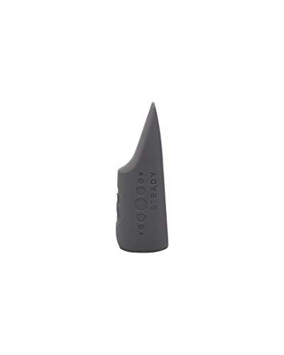 Syos Soprano Saxophone Mouthpiece, Steady Model, 5 Tip Opening, Anthracite Gray, Improve The Sound Of Your Soprano Sax With This Easy-To-Play, Flexible And Homogeneous Soprano Mouthpiece #TOP15