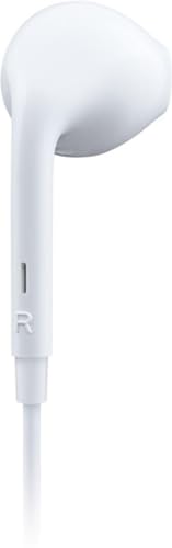 Image of VIVO XE160 Wired Earphones with Mic | Deep Bass | 3.5mm Jack Stereo Sound | in-Ear Headphones for All Smartphones, Tablets, Laptops & Computers (White)