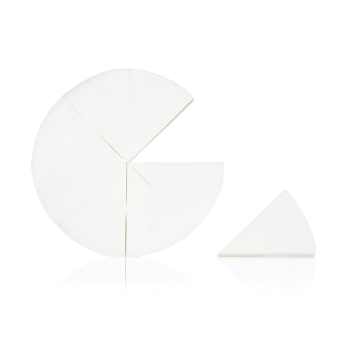 Image of PAC Pressed Sponge (Triangle Pie) (White) (8 Pc)