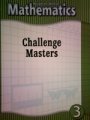 Unknown Binding Houghton Mifflin Mathematics, Challenge Masters, 3rd Grade Book