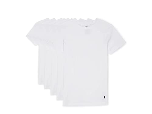 POLO RALPH LAUREN P5 Cotton Classic Crews 5 White/Cruise Navy SM