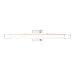 Kuzco Lighting VL13424-BK Soho - 31W LED Bath Vanity-4.5 Inches Tall and 27.5 Inches Wide, Finish Color: Black