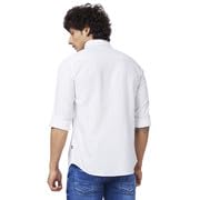 Image of Spykar Men's Regular Fit N /A Full Sleeve Printed Casual Shirts