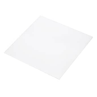 Rebower 12 x 12 Inch UHMW Polyethylene Sheets, 1/16 Inch Thick Ultra ...