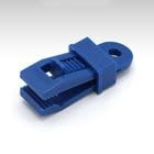 Heavy Duty Tarp Clips 15-Pack | Weatherproof Adjustable Clamps for Outdoor Tarps, Canopies, Tents | Versatile Camping Gear, Pool Cover Fasteners (Blue)