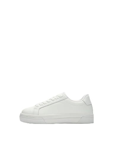 Baskets 2.0 Noos Femme Slfeva en cuir blanc de style urbain