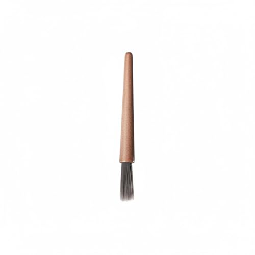 Detail Cleaning Brush with PBT Bristles and Wooden Handle - Compact Dust Removal Tool for Narrow Gaps