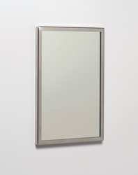 Stainless Steel Framed Glass Mirror 30