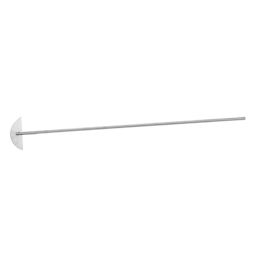 HOMOCONO 1pc Laboratory Stirring Paddle Stirrers Laboratory Stirring Rod Practical Stirring Rod Overhead Stir Shaft Mini Whisk Chemistry Experimental Stirrer Stainless Steel re-usable