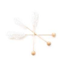 Miniatura 6 de Civilized Coffee Rock Candy Swizzle Sugar Sticks todo natural sin OMG sin gluten 25 unidades