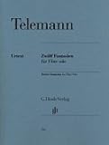 12 Fantasias for Flute Solo TWV 40:2-13 - Georg Philipp Telemann - SongBook