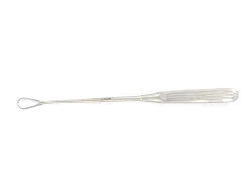 Gima 26813 Sims curette Utérine, Sharp, 8 mm de large, 26 cm