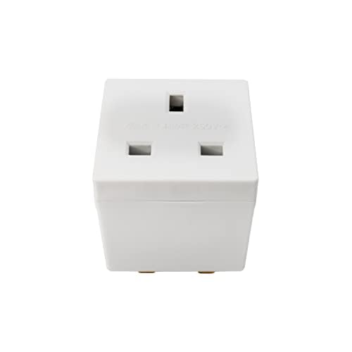 2-Way-3-Pin-Power-Adapter-Plug-Splitter-Cube-Electric-13A-Multi-Wall-Plug-Extension-Double-Socket-UK